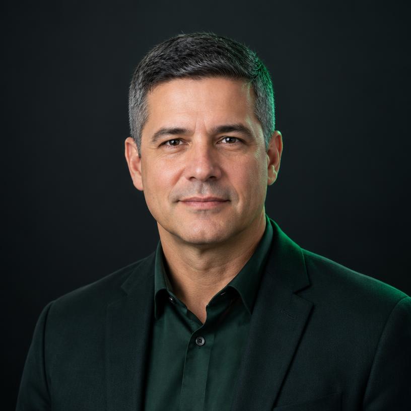 Foto de André Lima, responsável pelo agente Financeiro