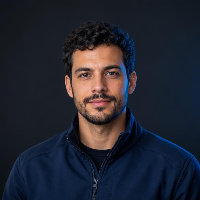 Foto de Caio Torres, responsável pelo agente Programação